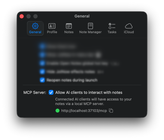 AI-ready MCP server screenshot